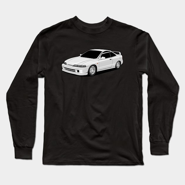 Jdm integra vintage Long Sleeve T-Shirt by R.autoart